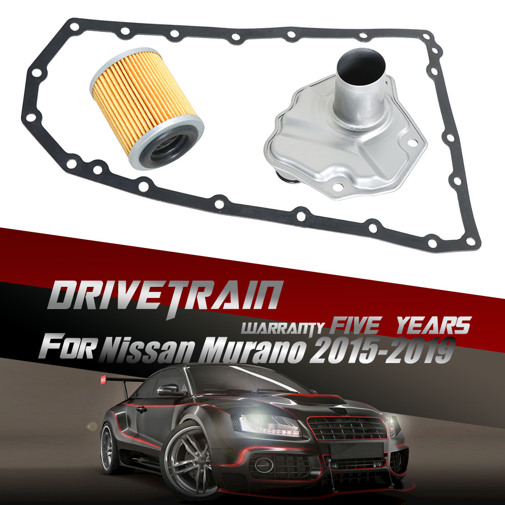 Transmission Oil Filter & Gasket For 2015-2019 Nissan Murano 3.5L V6 5 Years