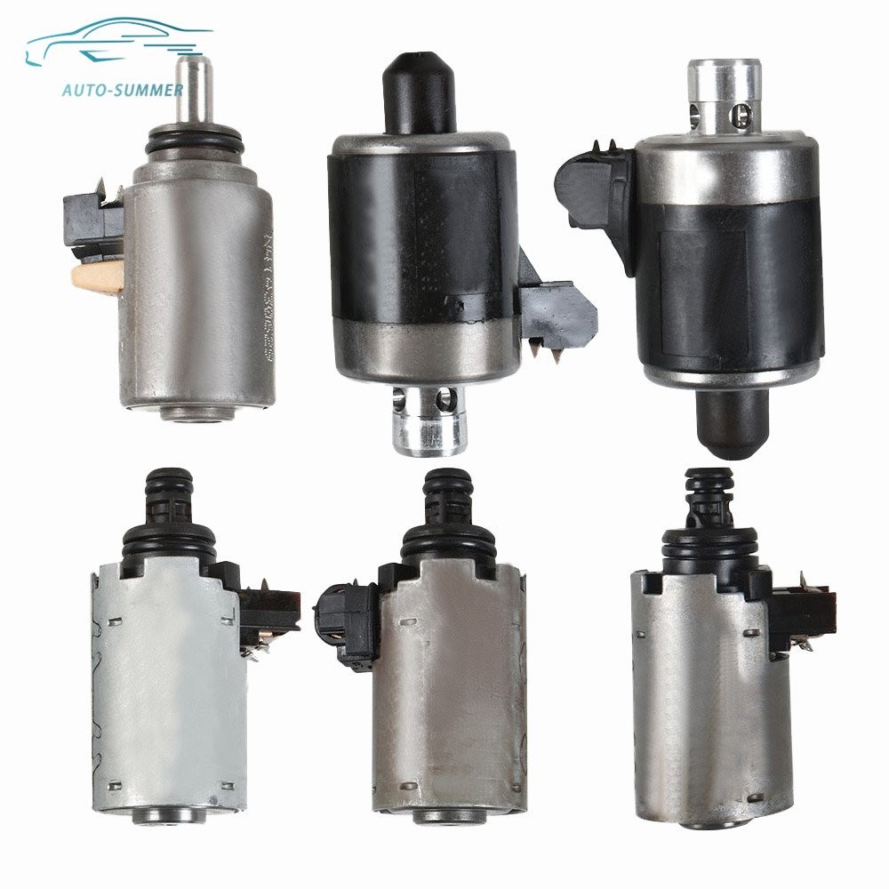 For Mercedes Benz 1994-2003 2004 2005 5-Speed 722.6 6PCS Transmission Solenoid