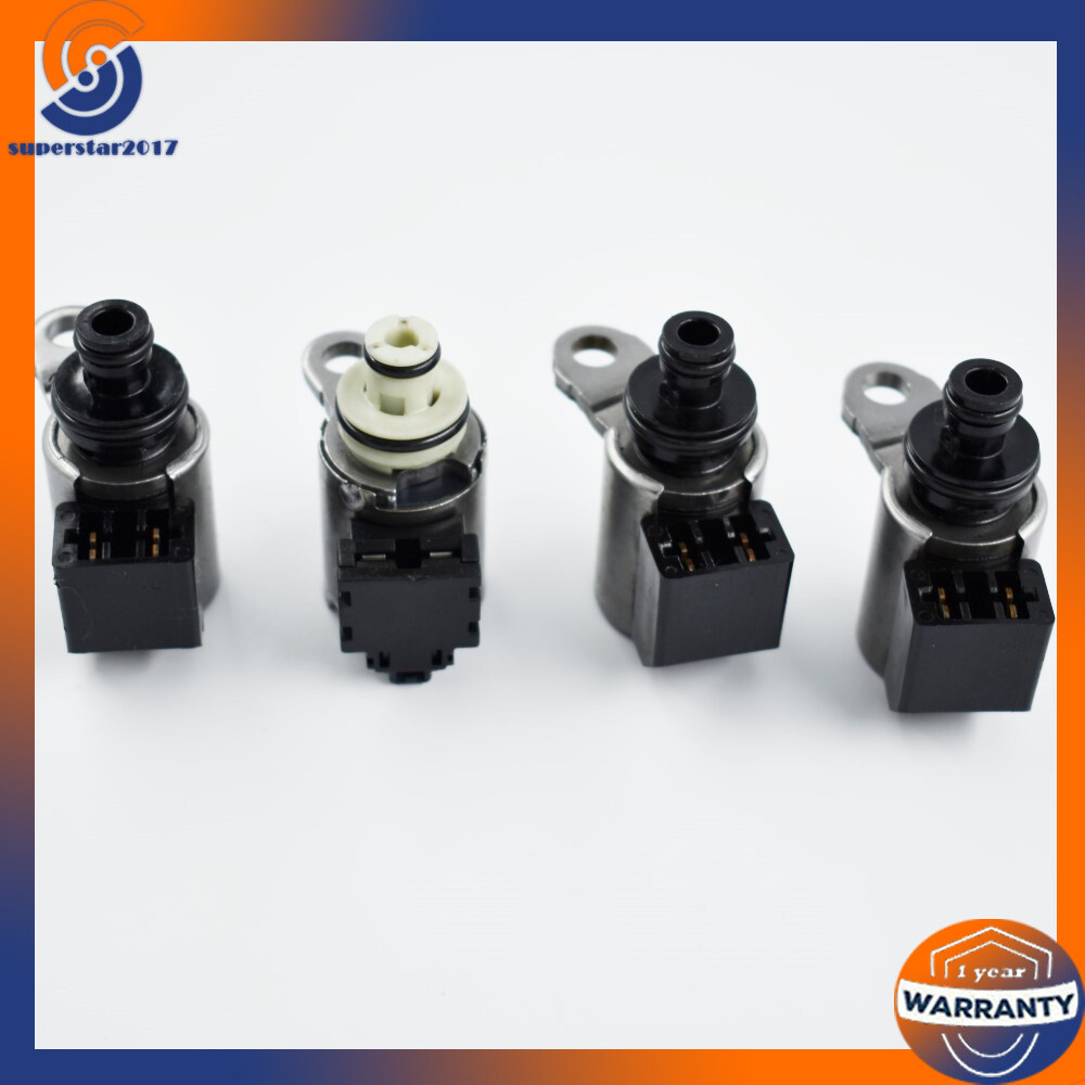 4Pcs CVT Transmission Solenoid Kit For Nissan Rogue 2010 L4 2.5L