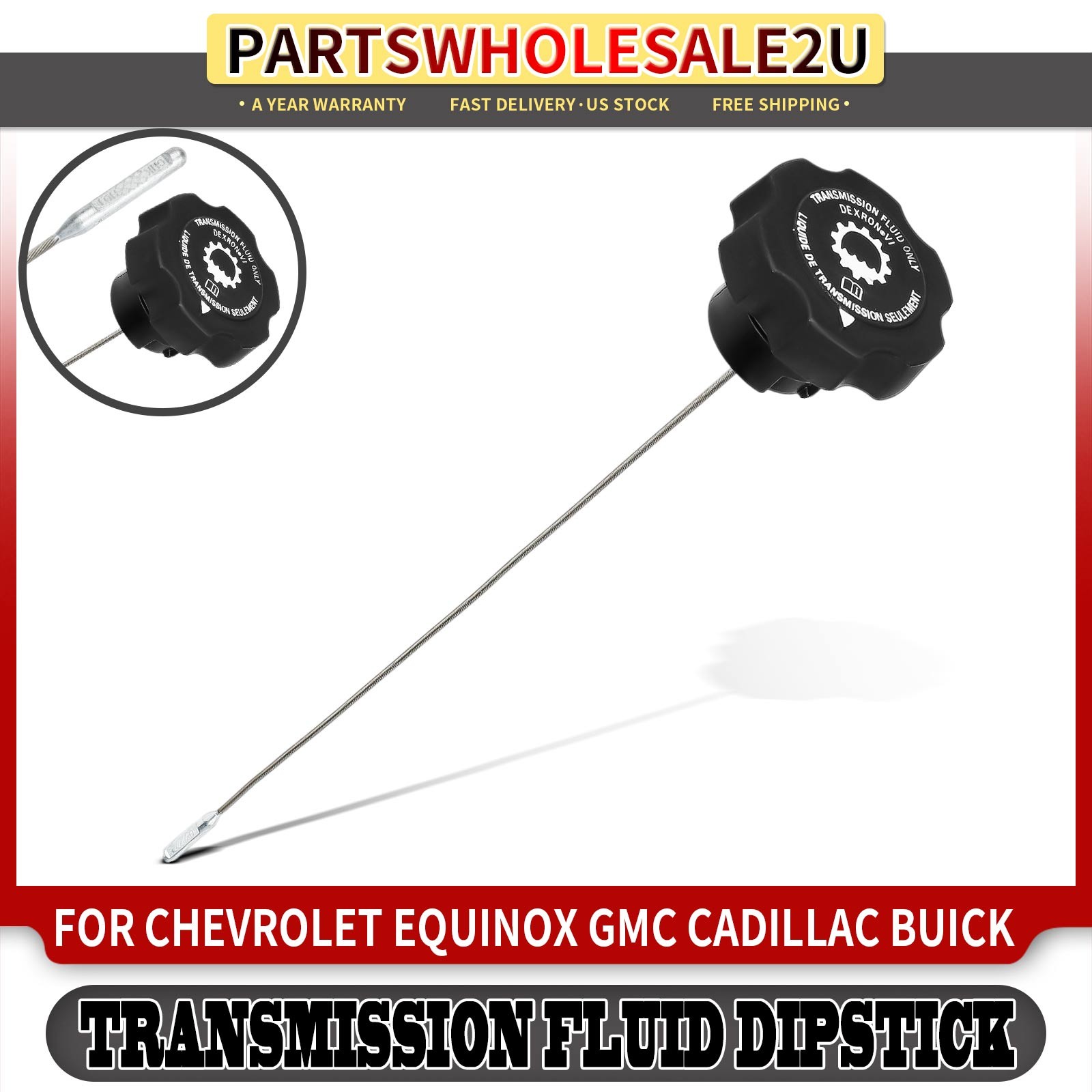 Oil Dipstick with Cap for Chevrolet Impala Limited 2014 2015 2016 3.6L 24225190