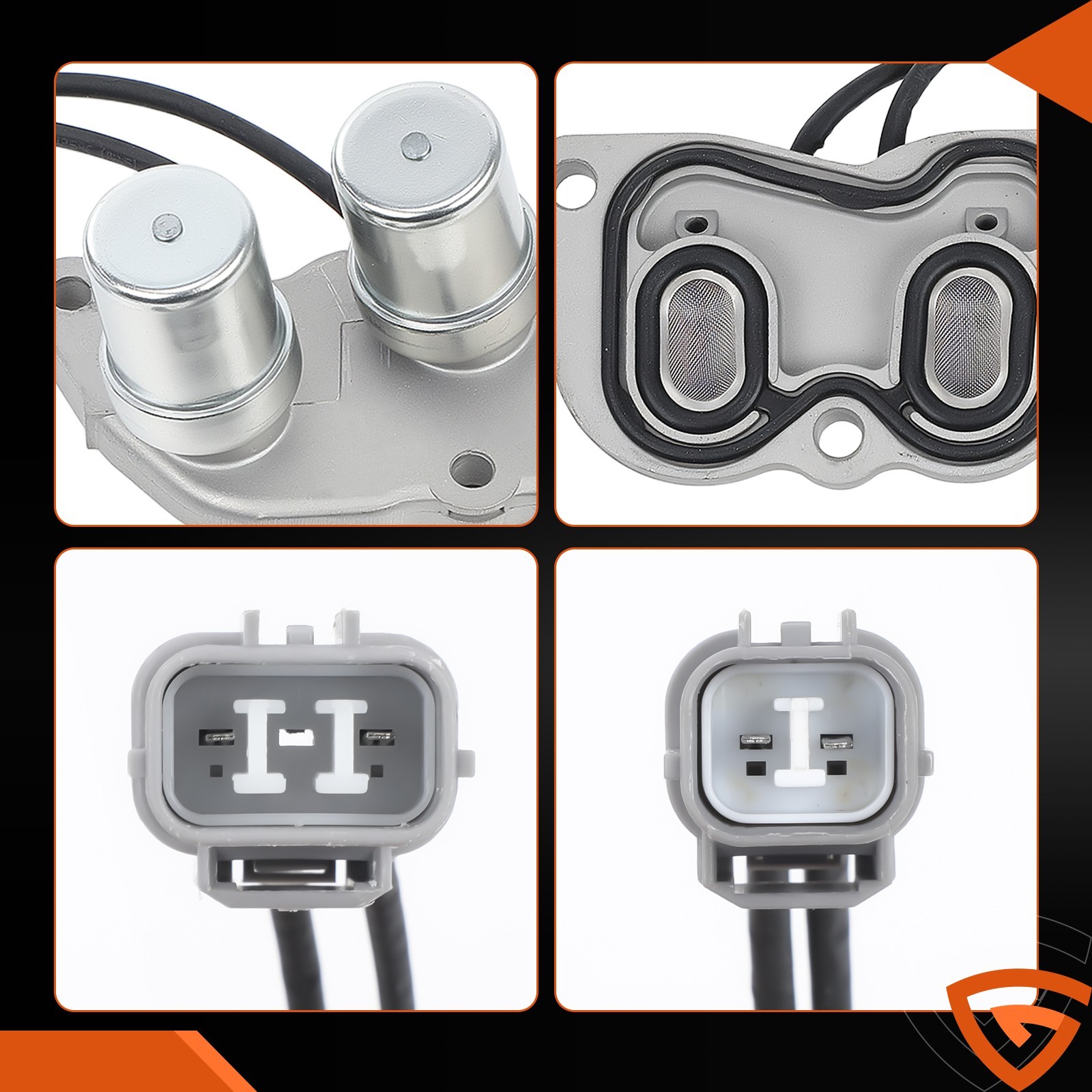 28200-PX4-014 28300-PX4-003 Shift Control Solenoid Set For Honda Accord 2.2L