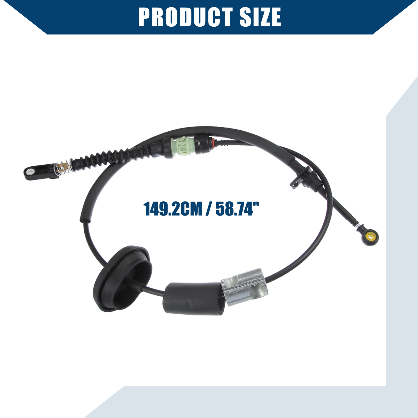 Pack (1) Gearshift Control Cable for Chrysler Sebring 2007-2010