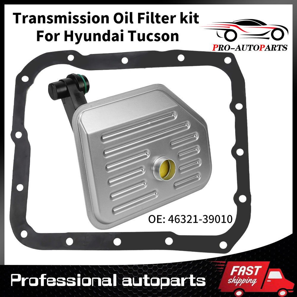Oil Pan Gasket and Transmission Filter Kit Fits Hyundai Santa Fe 2001-2009