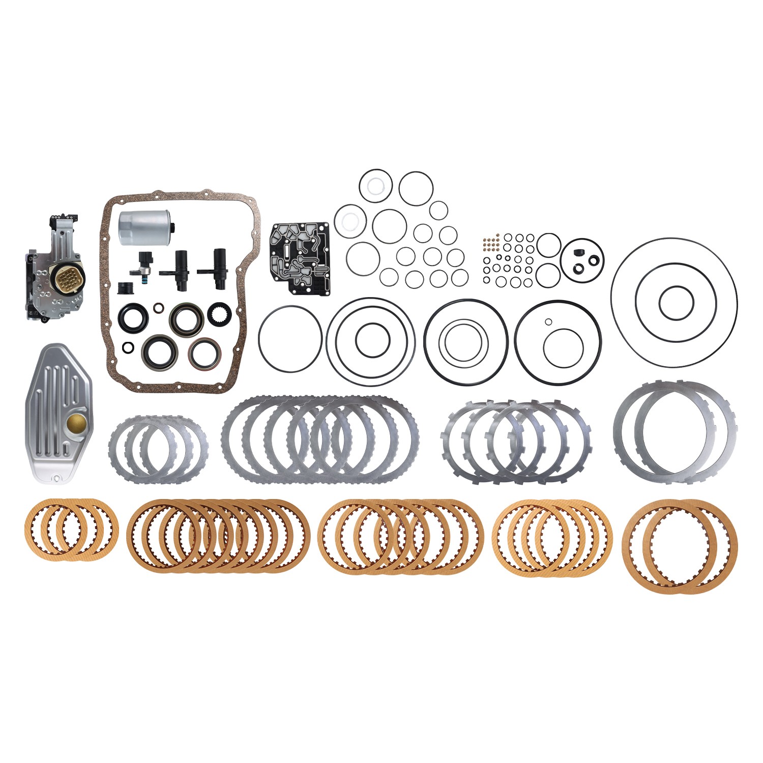 Transmissions Master Rebuild Kit Filter Friction Steel for 45RFE 545RFE 65RFE us