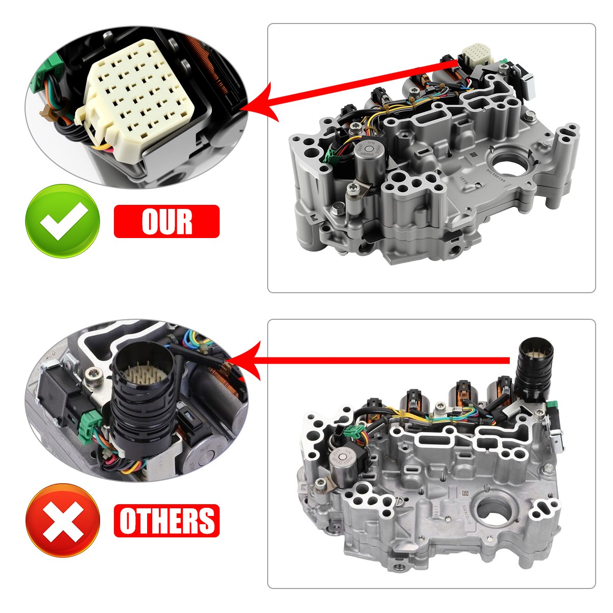 NEW CVT Valve Body for Nissan 2013 & UP Sentra 1.8L Versa 1.6L – RE0F11A JF015E