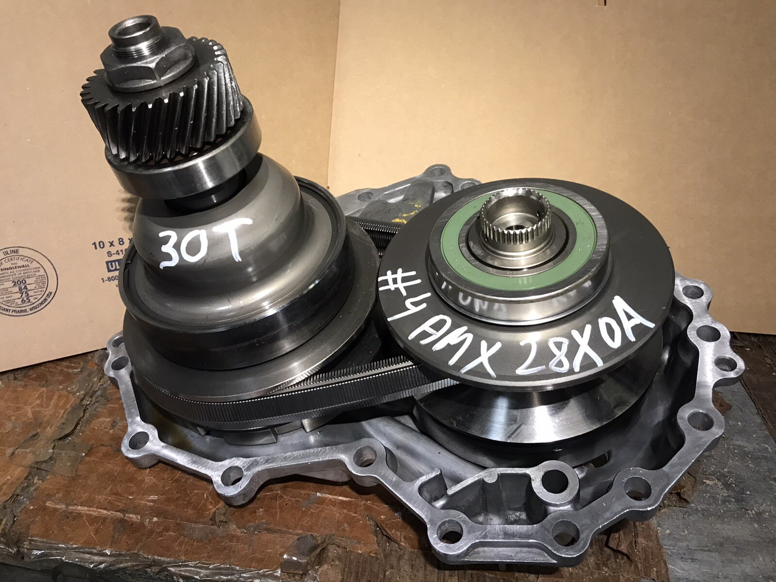 CVT Nissan RE0F10D JF016E Trans Pulley & Belt ASSY 30-Tooth Driven Gear Reman