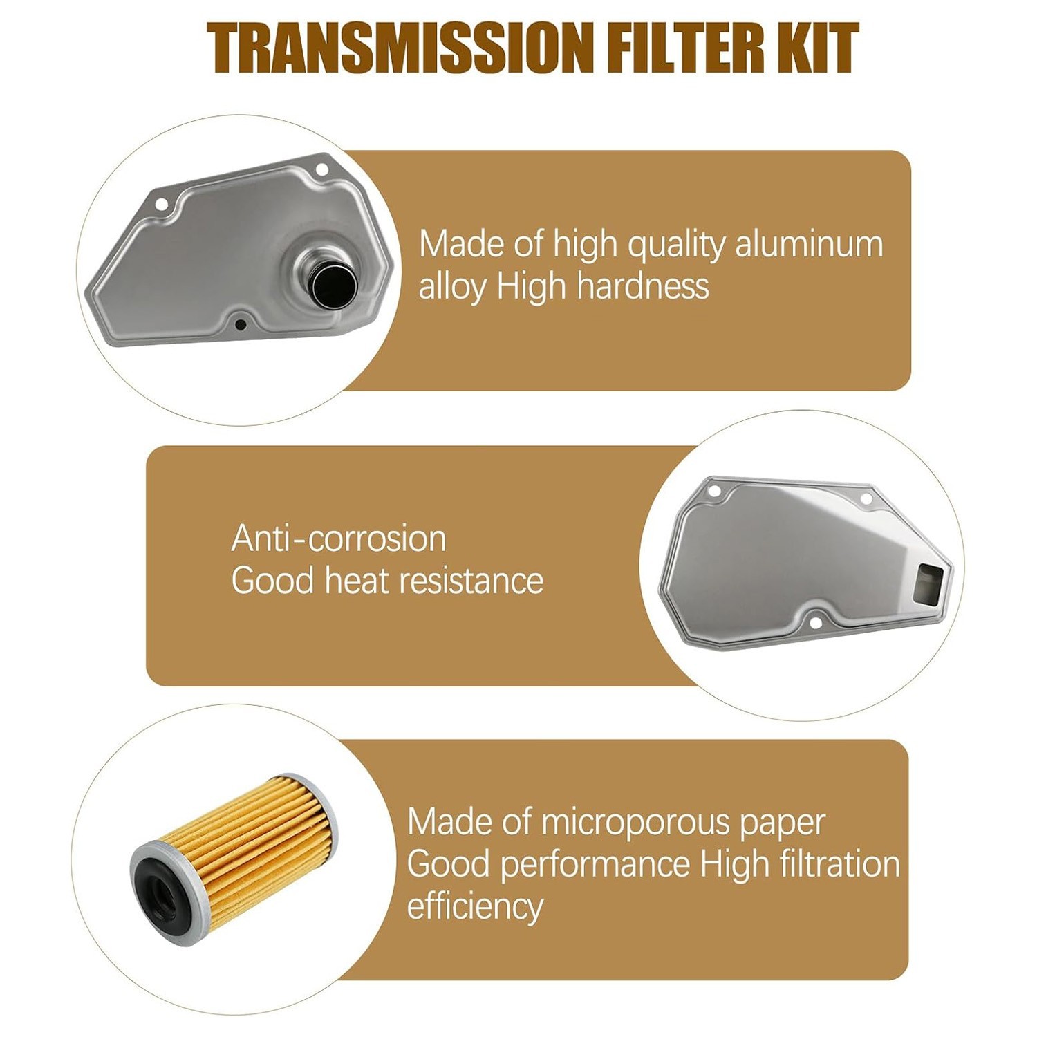 33010-JF015 Transmission Filter with Pan Gasket Fit 12-19 Nissan Sentra Versa