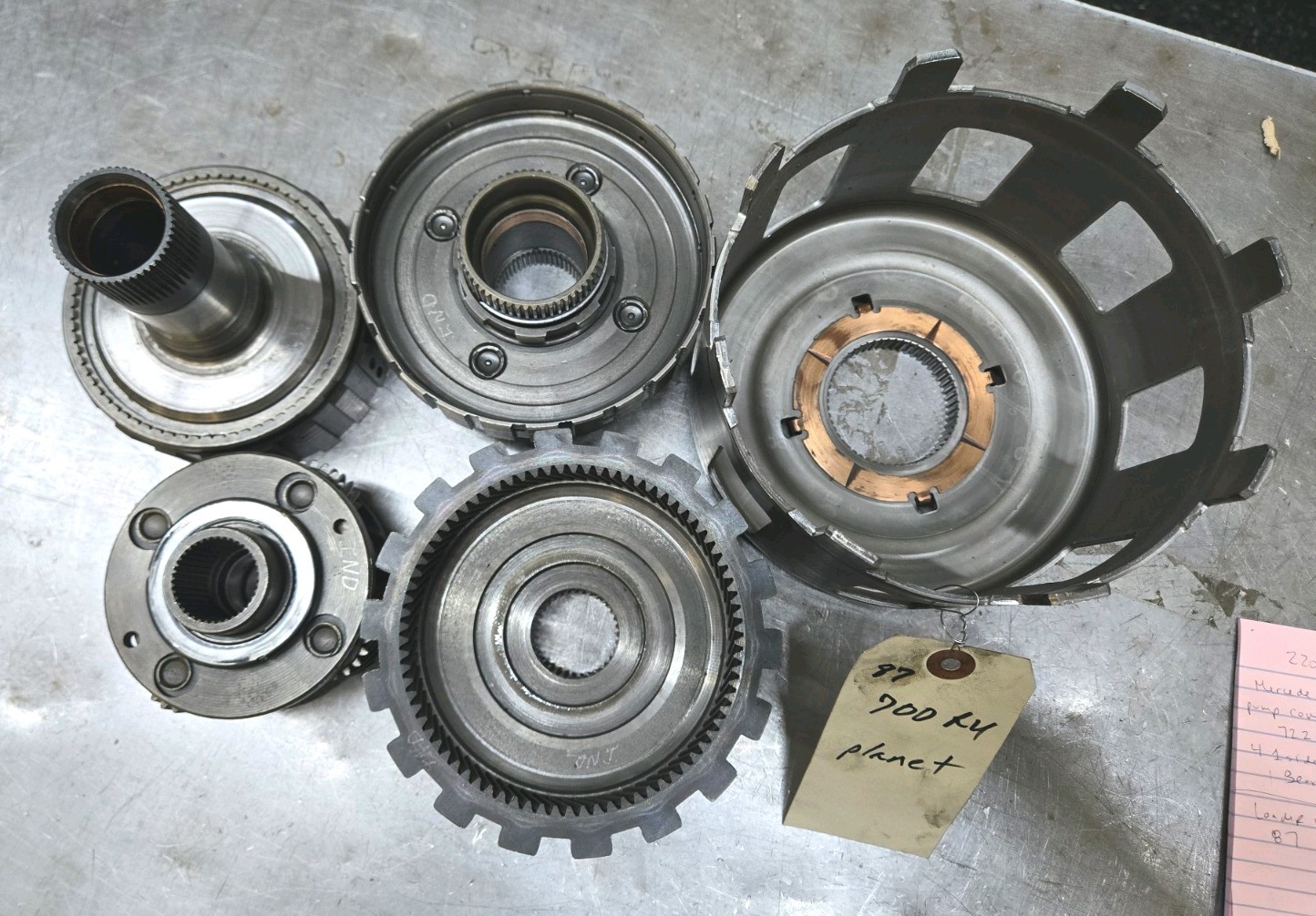 1987 700R4 LOADED REAR PLANET ASSEMBLY