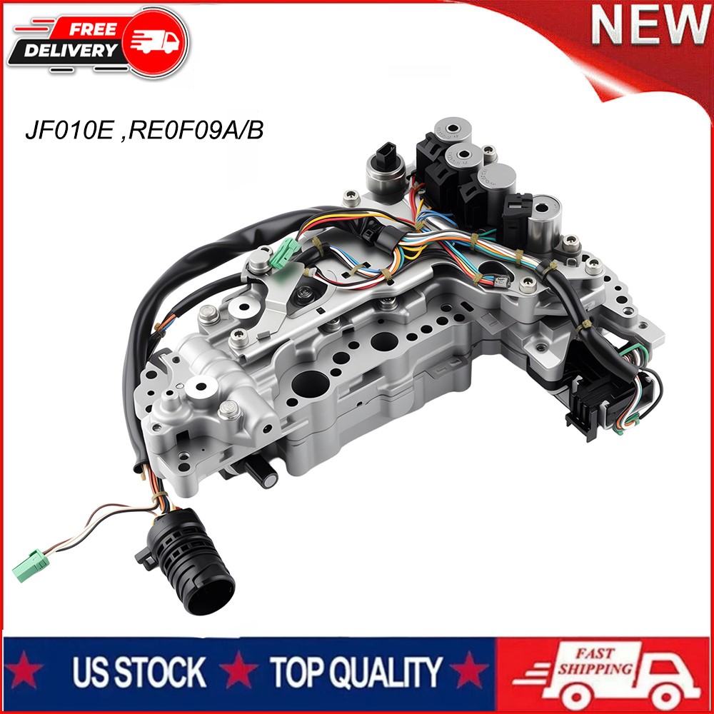 RE0F09A/JF010E CVT Valve Body w/ Solenoids For Nissan Murano Maxima Quest 3.5L