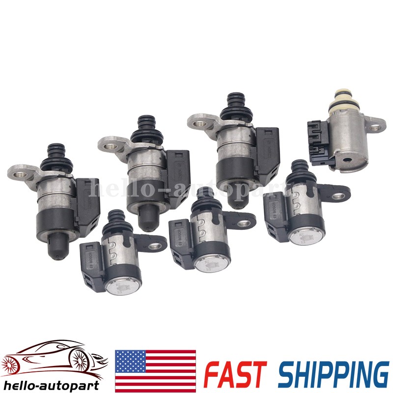 7Pcs For 2003-2009 Infiniti Q45 G35 RE5R05A Transmission Solenoid FX45 M45 3.5L