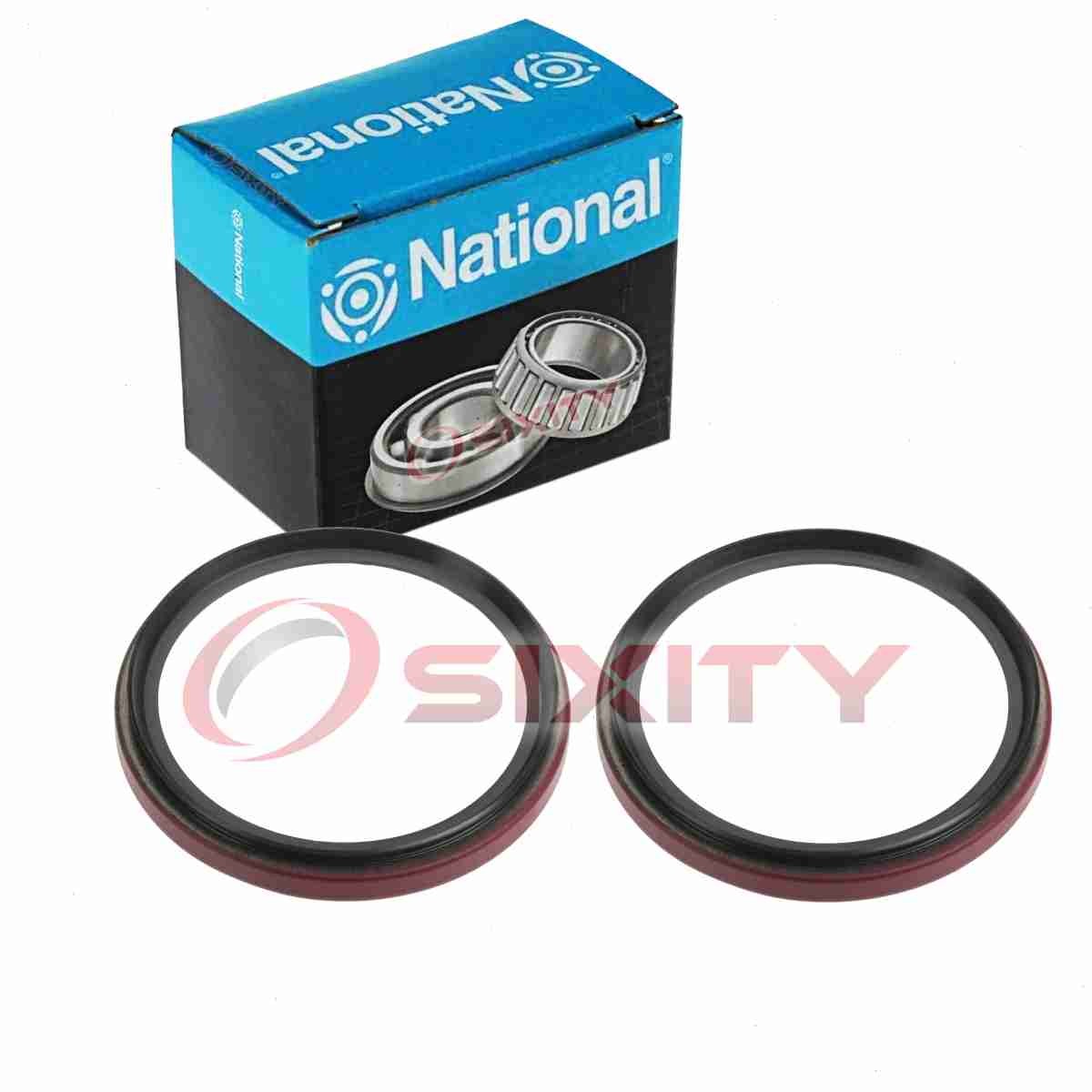 2 pc National Front Inner Wheel Seals for 1969-1978 Oldsmobile Toronado xu