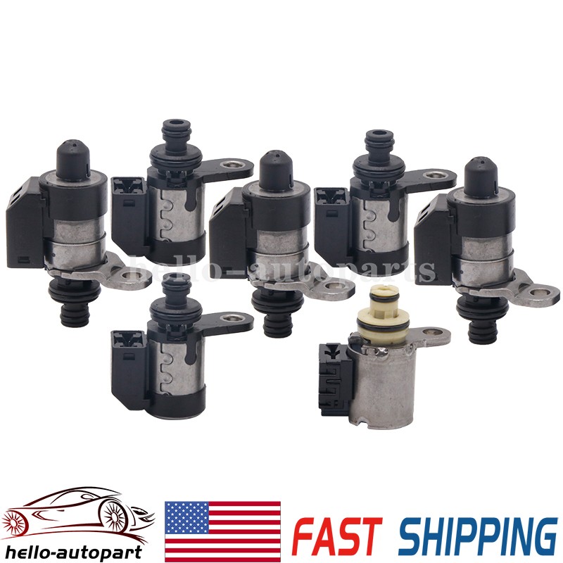 For 2003-2009 Infiniti Q45 G35: 7Pcs RE5R05A Transmission Solenoid FX45 M45 3.5L