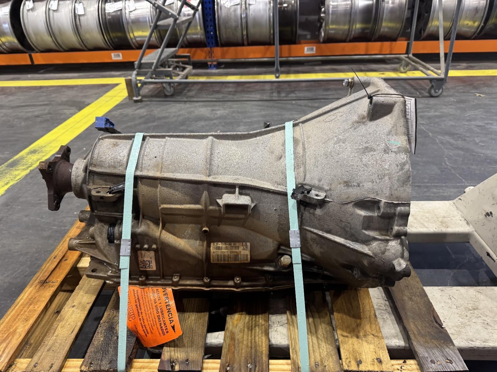 2011-2014 FORD F150 TRANSMISSION AT 6 SPEED 6R80 5.0L 4X2 155K MILES