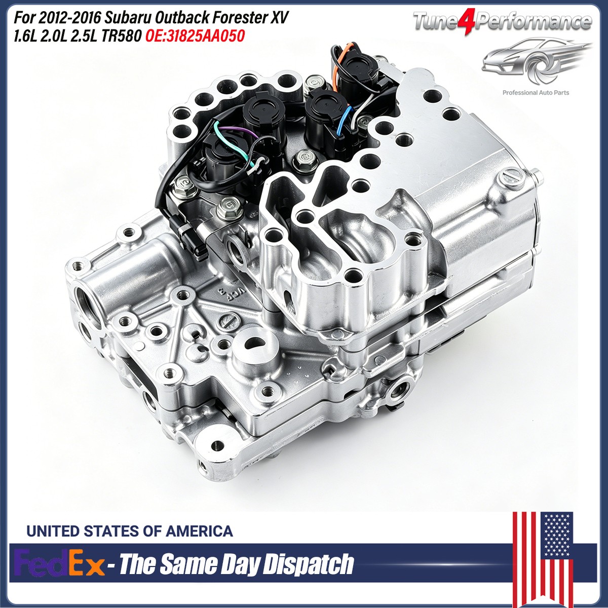 For Forester Outback Impreza XV Crosstrek 1.6 2.0 2.5 09-16 New TR580 Valve Body