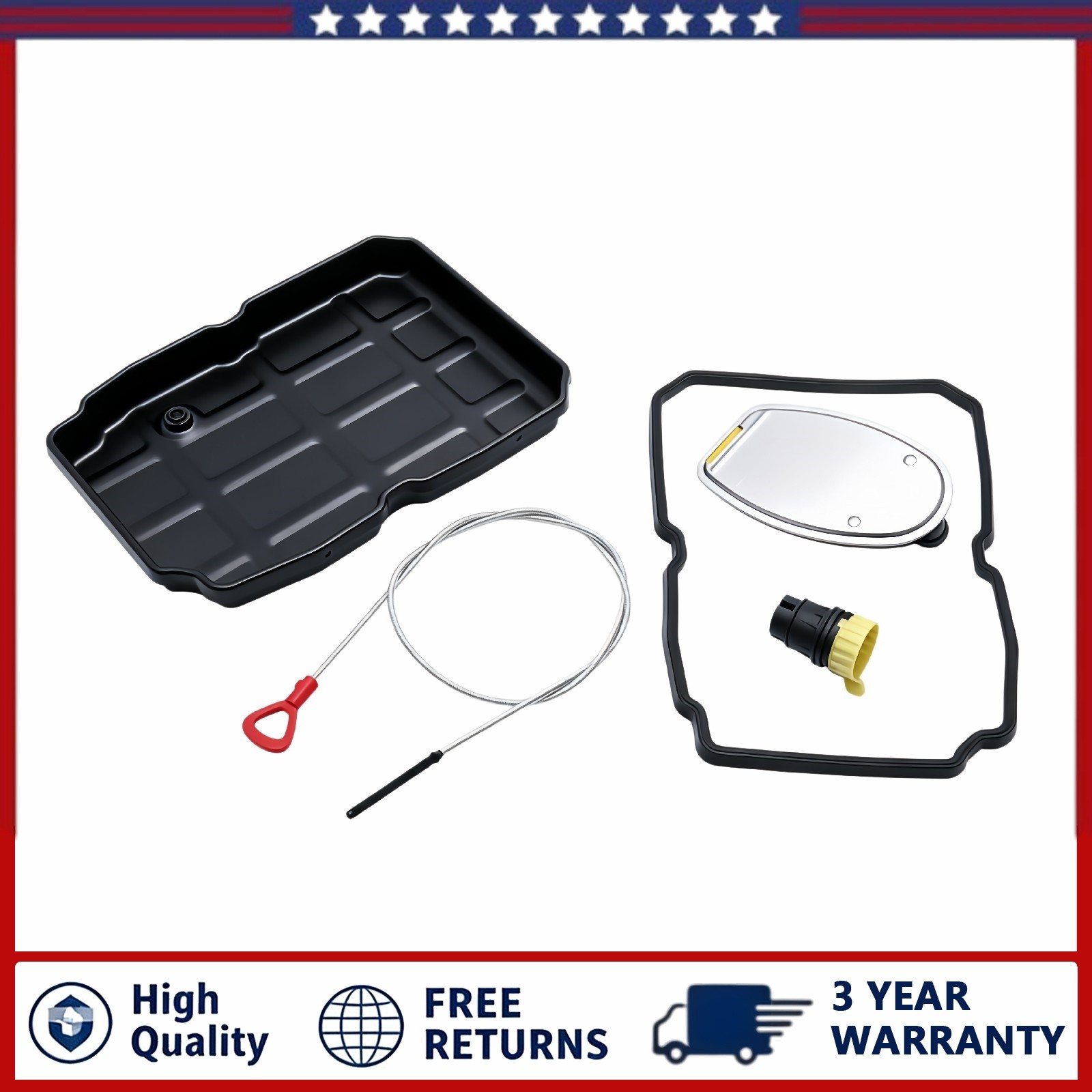 New Automatic Transmission Pan Filter Gasket Dipstick Kit Fits Dodge Magnum 1Set