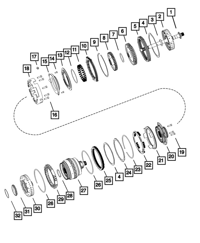Genuine Mopar Plate Spring 68192977AA