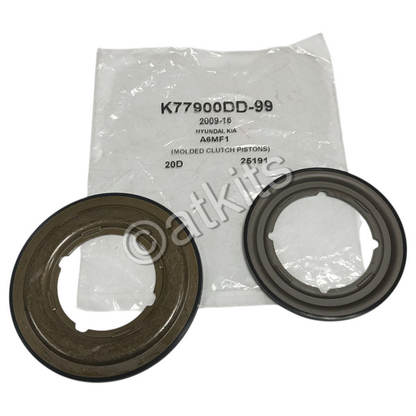PISTON KIT FOR A6MF1, A6MF2, A6MF3, CHRYSLER 6F24 (02 PISTONS) IND: K77900DD-99