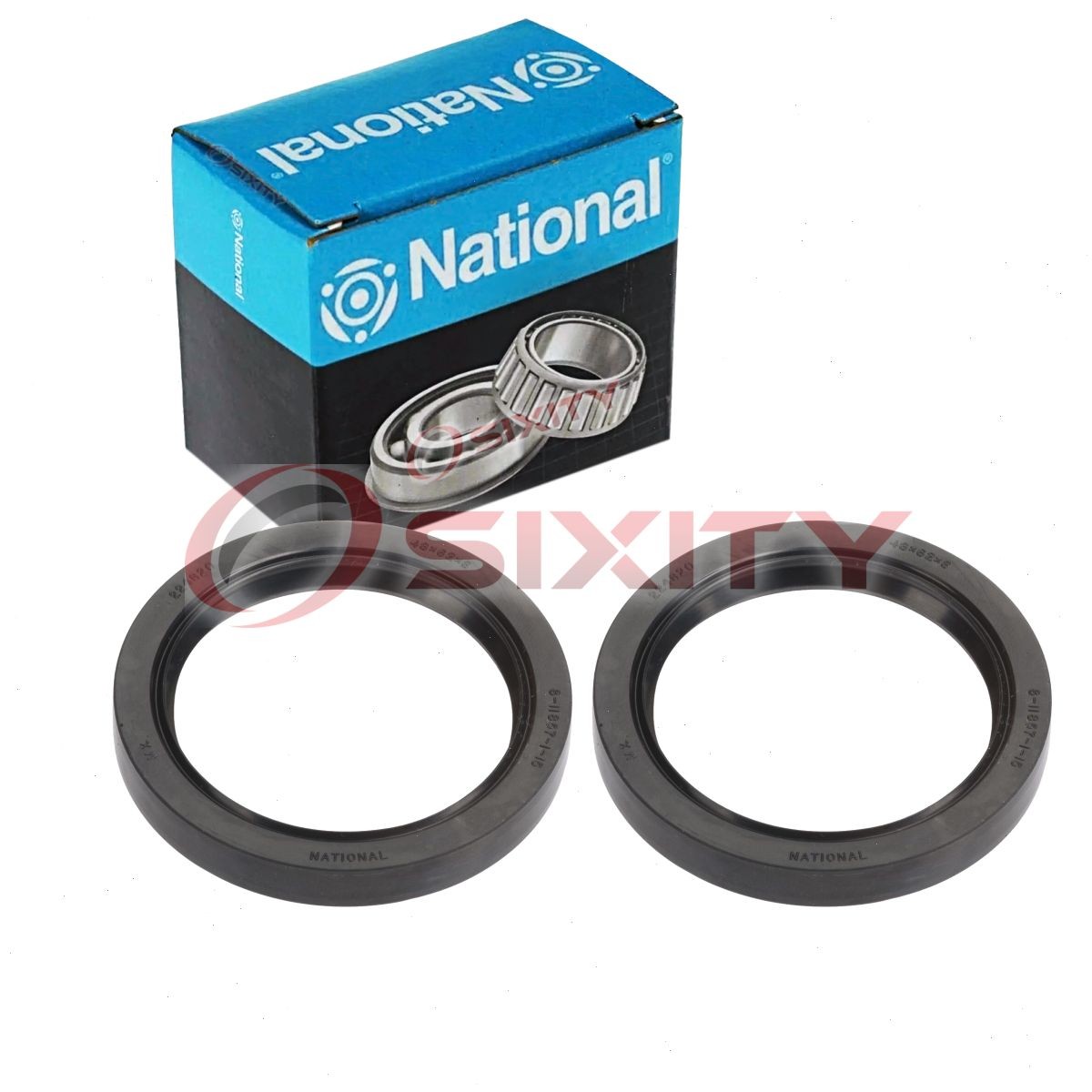 2 pc National Rear Wheel Seals for 1968-1972 Austin America Driveline Axles sv