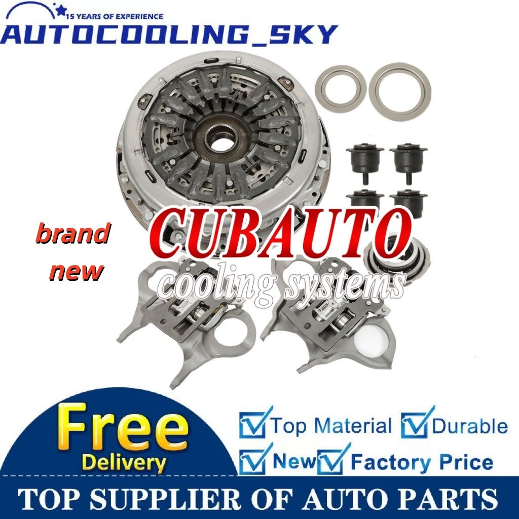 Transmission Dual Clutch Fork Kit For 2012-19 13 Ford Focus Fiesta 6DCT250 DPS6