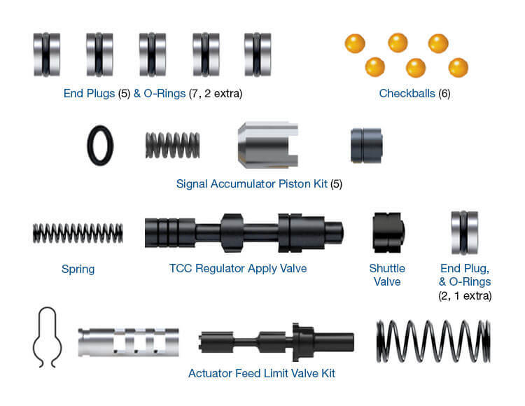 .GM 6T30,6T35, 6T40 6T45 6T50 SONNAX ZIP KIT 6T40-GEN-2-3-ZIP (GEN II & III)
