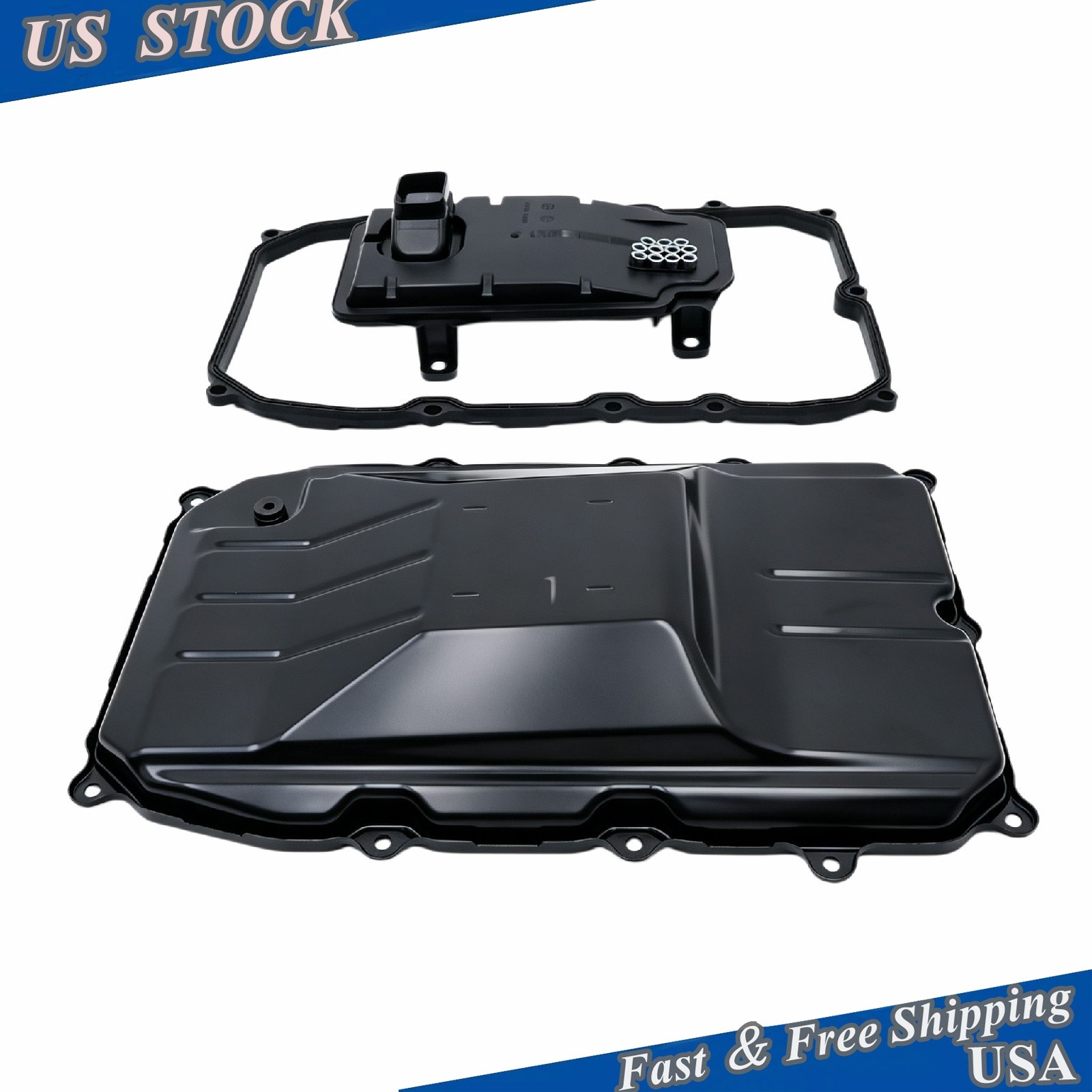 Auto Trans Fluid Pan Filter Gasket Set Fits Porsche Cayenne Panamera Audi Q7