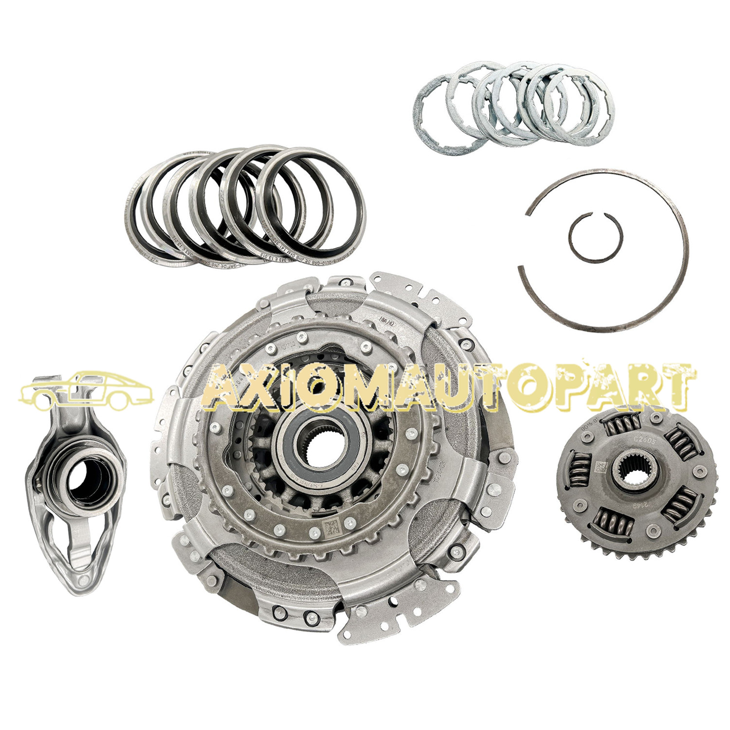 DQ200 0AM DSG Transmission Dual Clutch Kit fit For VW AUDI 7-Speed 602000600