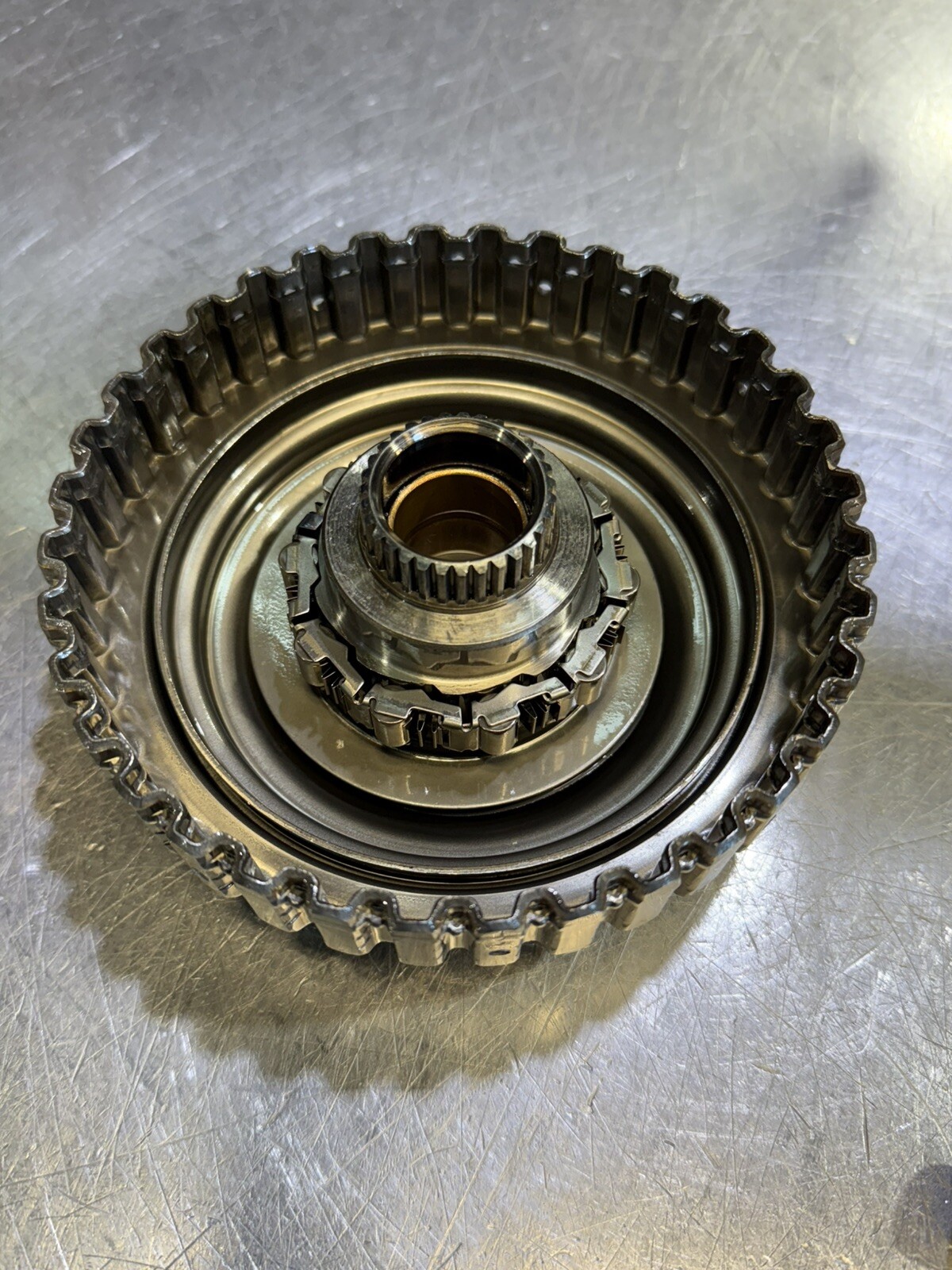 2004R Transmission Overrun Input Drum Assembly With Input Shaft