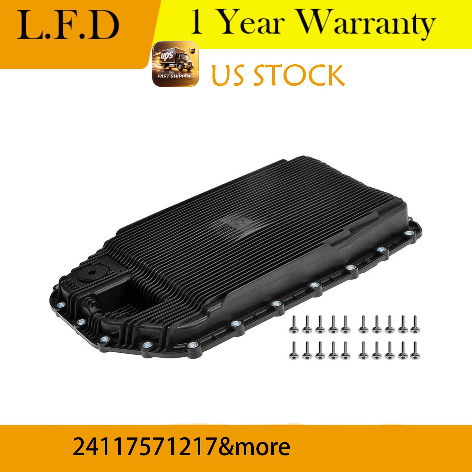 Automatic Trans Oil Pan 24117571217 For BMW 323i 330i 335i Z4 X5 525i GA6HP19Z