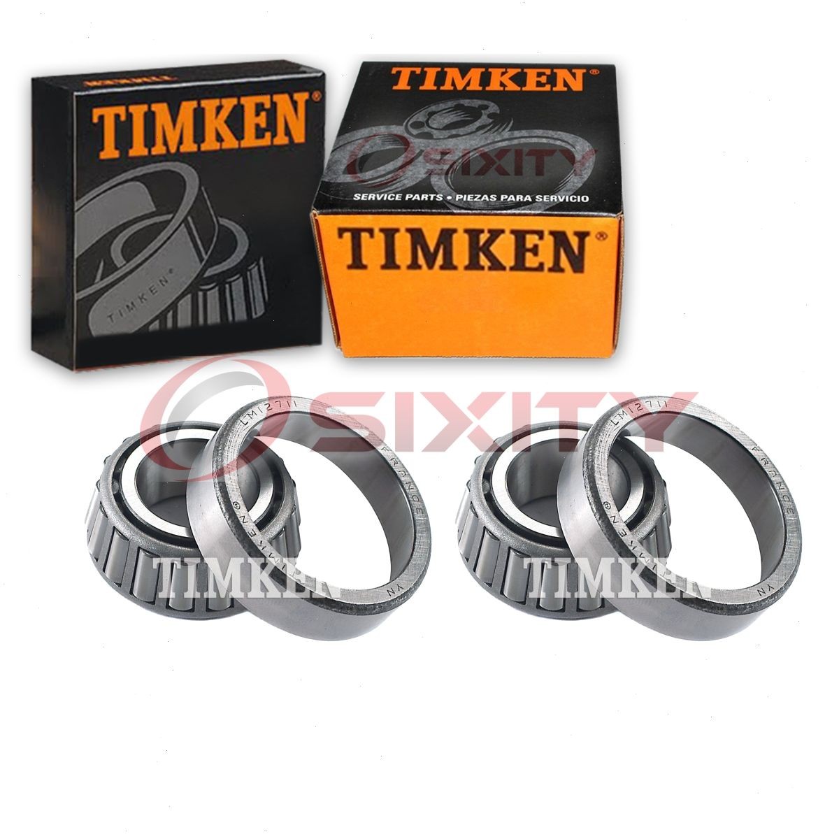 2 pc Timken Transmission Main Shaft Bearings for 1992-2002 Dodge Viper pz