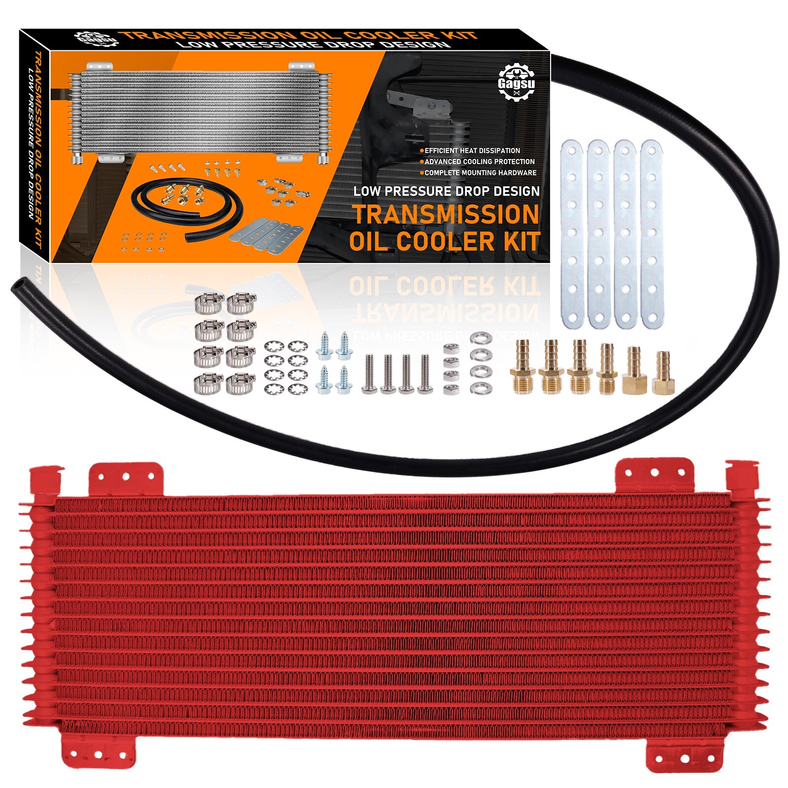 Tru Cool 40K Transmission Oil Cooler Low Pressure Drop GVW Max 40000 LPD47391