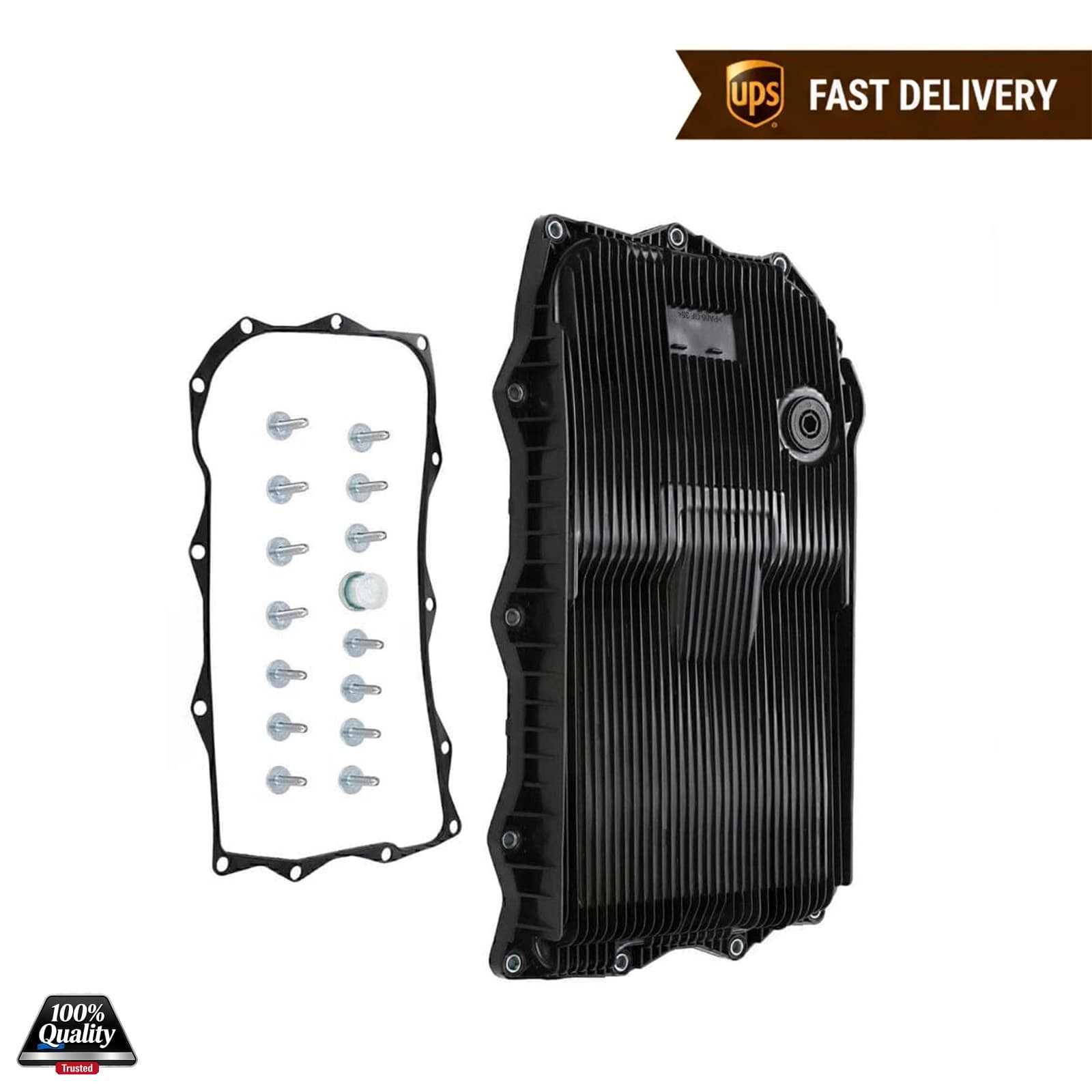 Auto Transmission Pan Assembly Fit Jeep Grand Cherokee 2015-2019 Fluid
