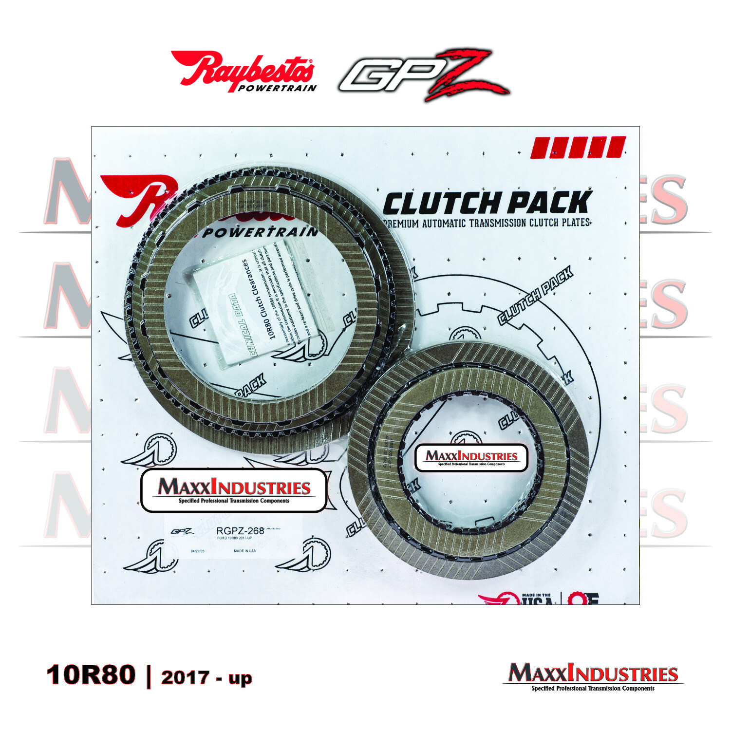 fits Ford-Lincoln 10R80 Transmission Ballistic HP Rebuild Kit GPZ 2017-24