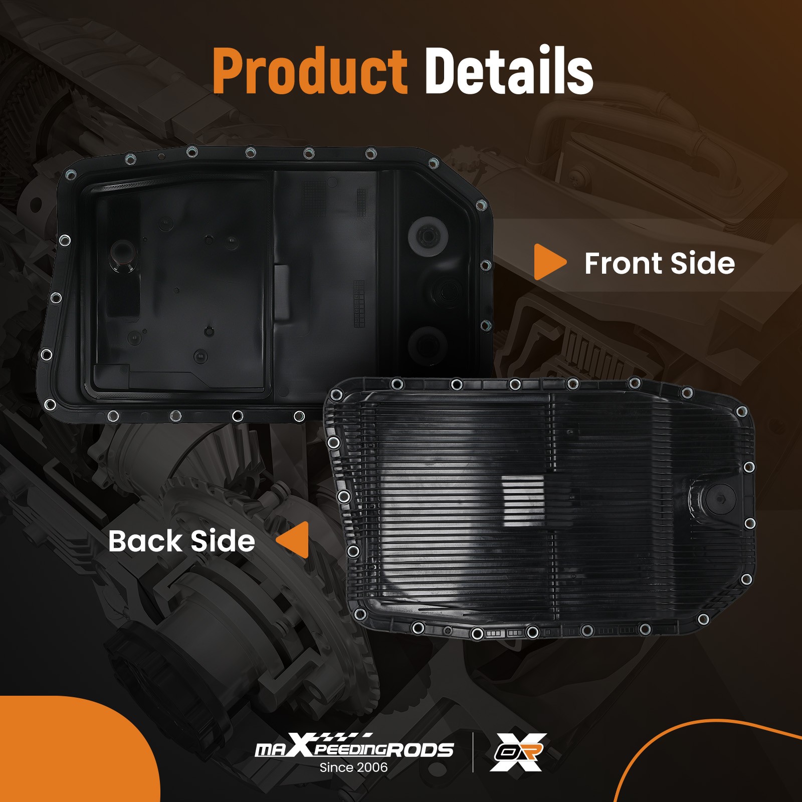 Trans Oil Pan Kit for Jaguar XJ XJ8 2004-2012 LR007474 Filter Assembly