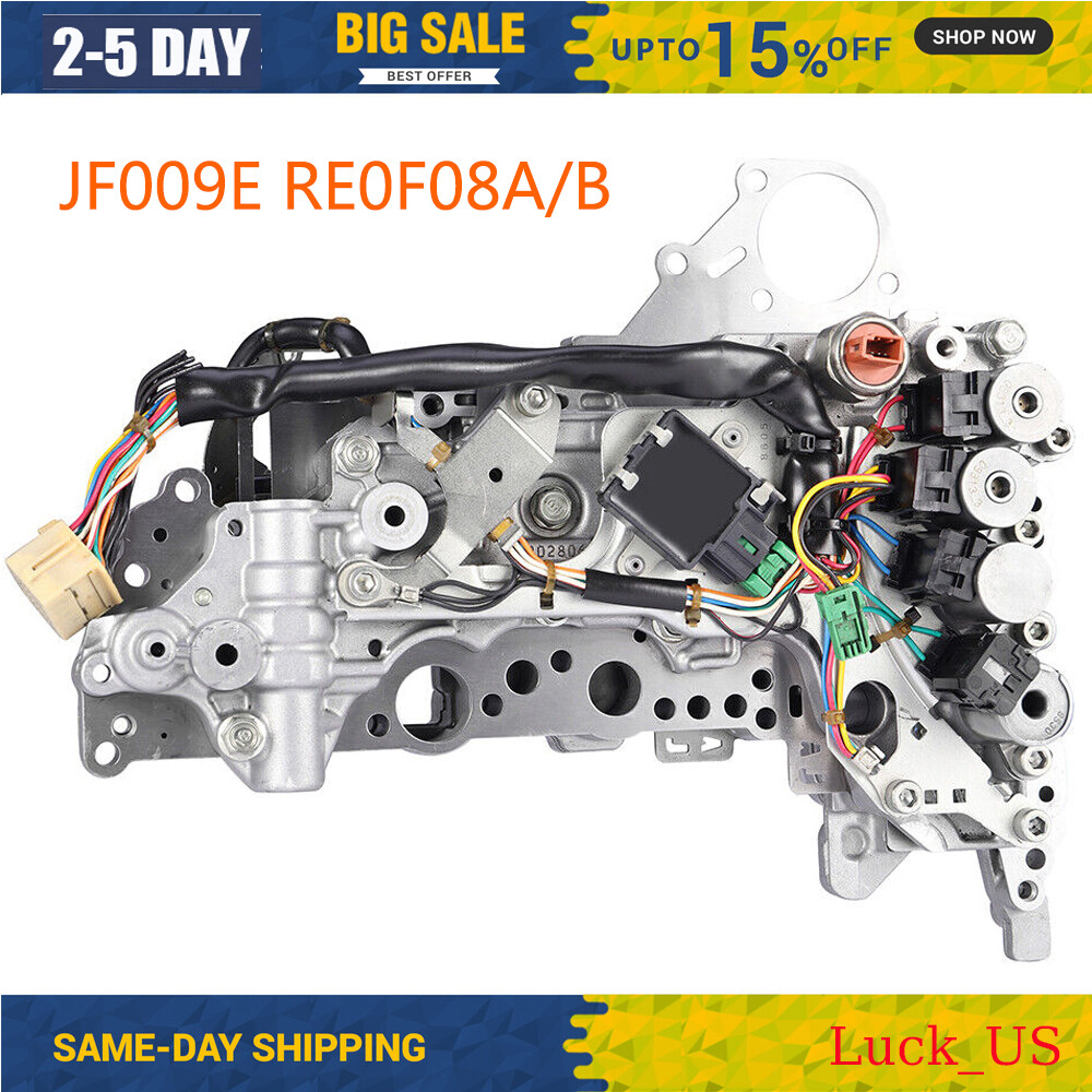 JF009E RE0F08A CVT Transmission Valve Body W/ Solenoid for Nissan Cube Versa