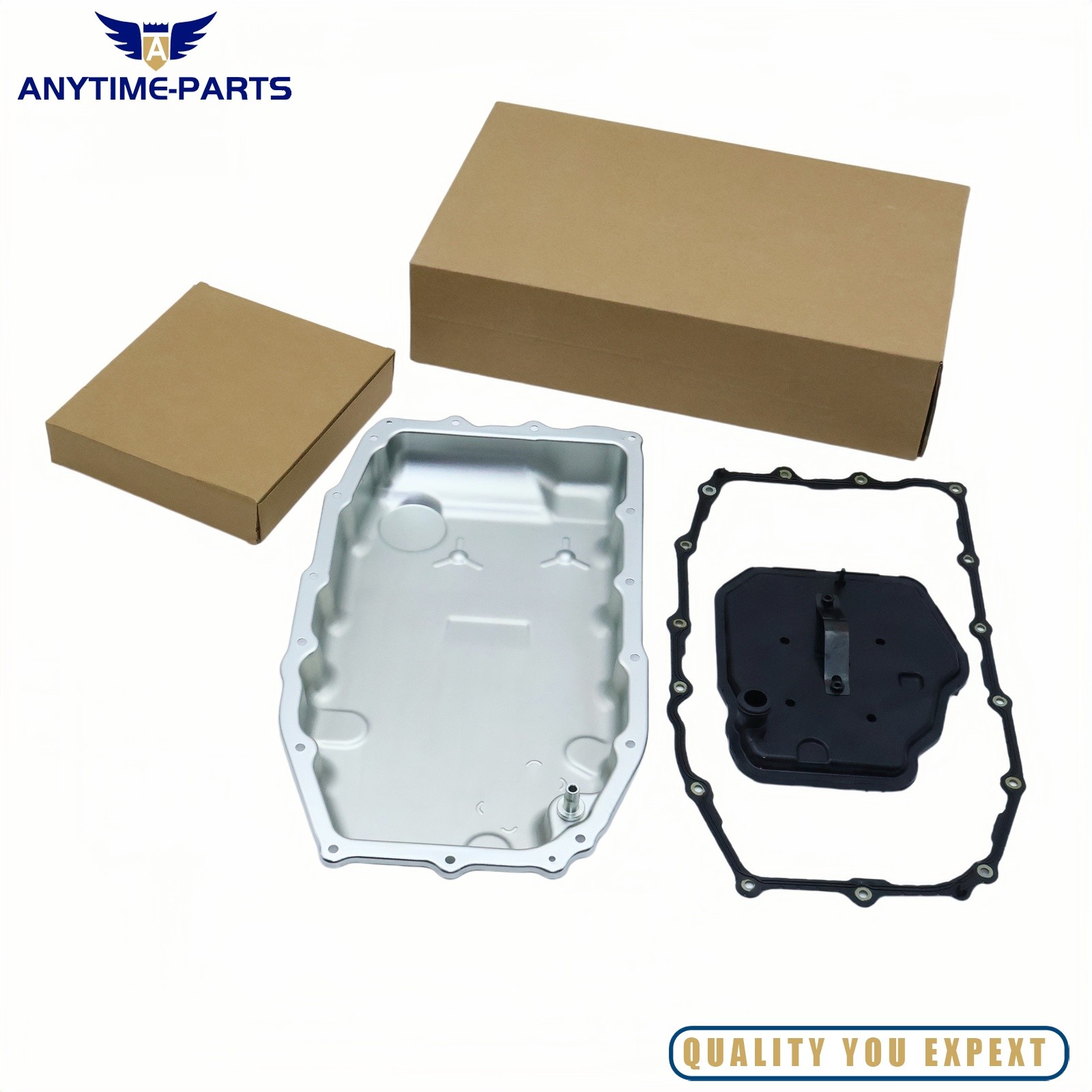 Transmission Oil Pan＆Filter W/Gasket Kit For Cadillac CT4 CT6 ATS CTS 2.0L US