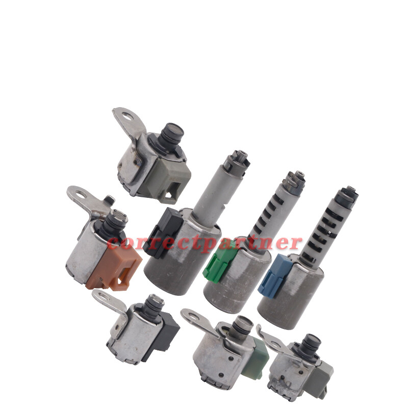8PCS Transmission Solenoids Set For AW55-50SN AW55-51SN AF33-5 AW235 RE5F22A USA