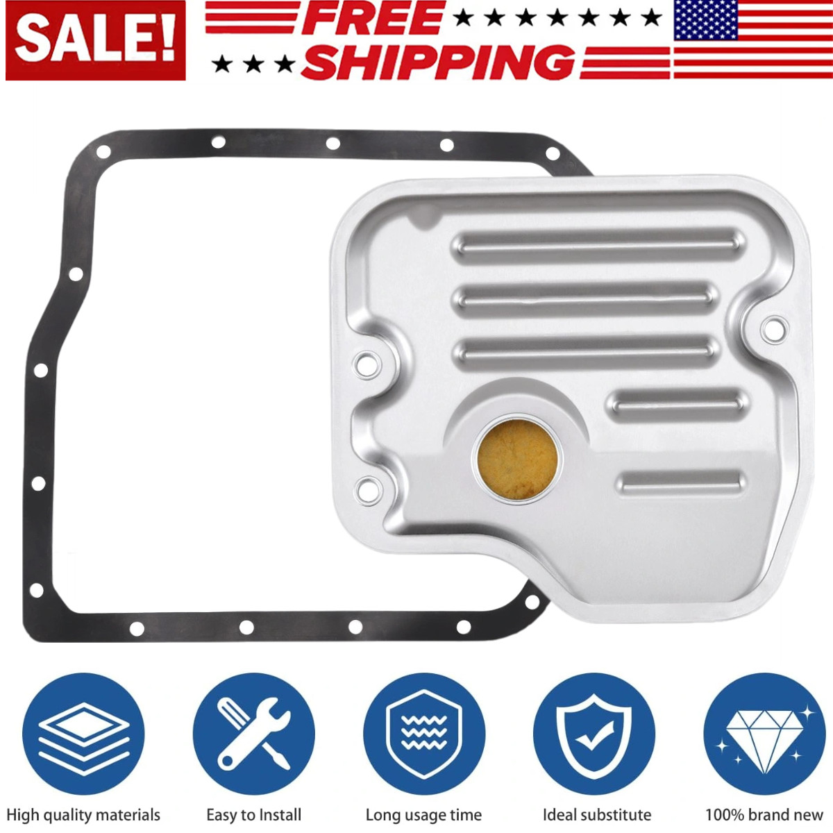 Automatic Filter Transmission With Kit Gasket 35330-08010 For 2003-2013 Toyota