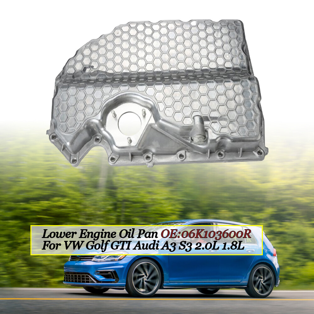 For VW Golf 2014-2020 Tiguan 2015-2023/Audi A3 Q3 Aluminium Lower Engine Oil Pan