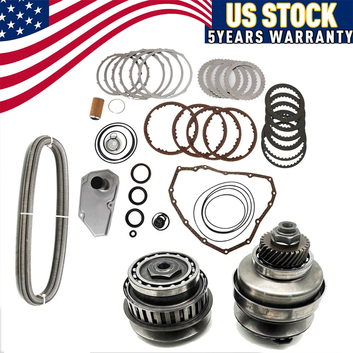 JF015E RE0F11A For Nissan Transmission Master Rebuild Kit & Pulley Set W/ Belt