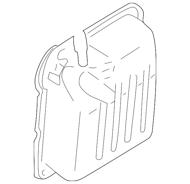 Genuine Mitsubishi Trans Pan MD758639