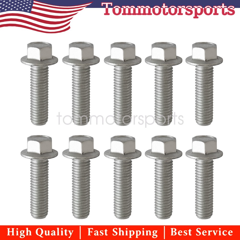Bellhousing Bolts 551652 Hex for Chevy LS Engine4L60E TH350 TH400 700R4 200R4