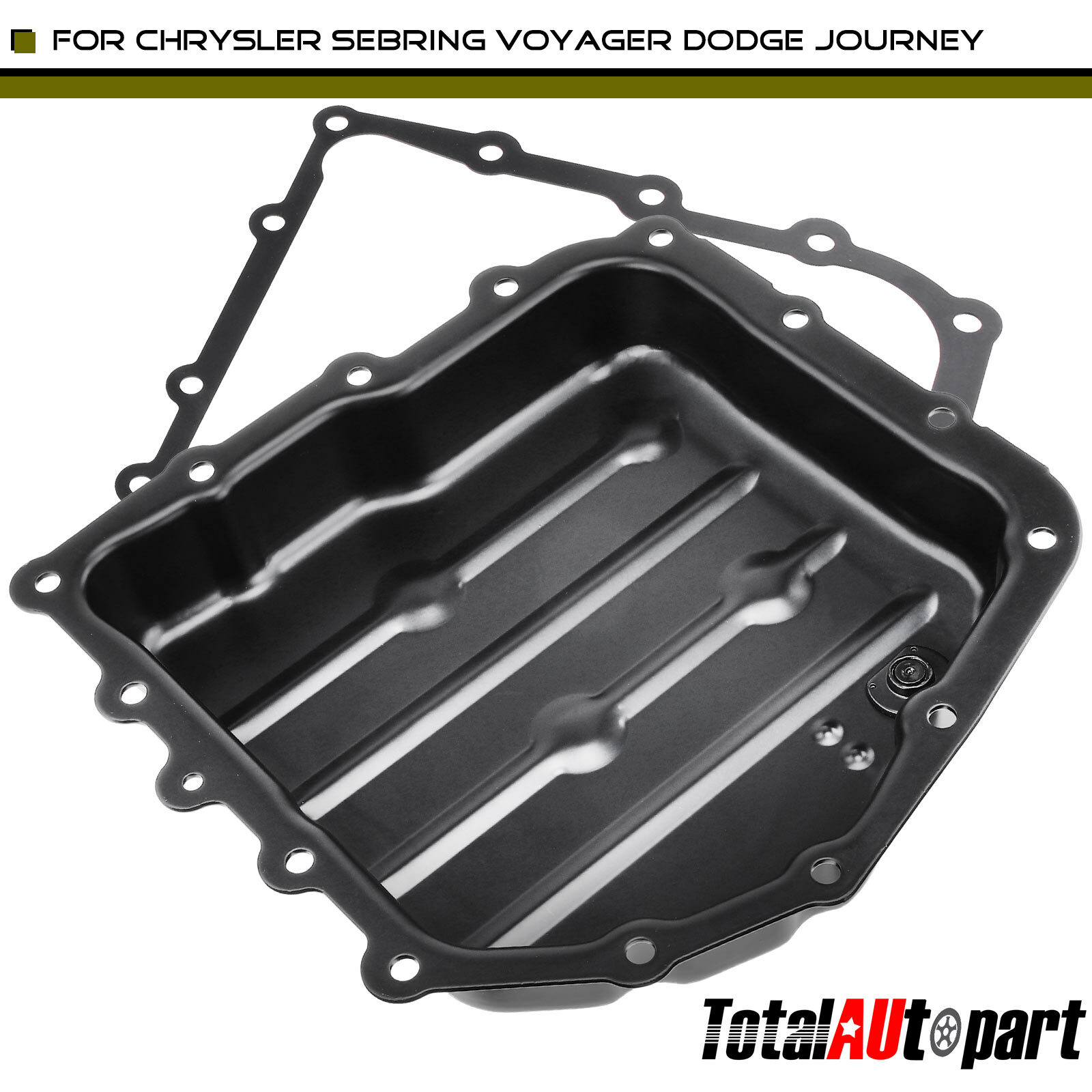 Transmission Oil Pan w/ Gasket for Chrysler Sebring Dodge Voyager Plymouth Neon