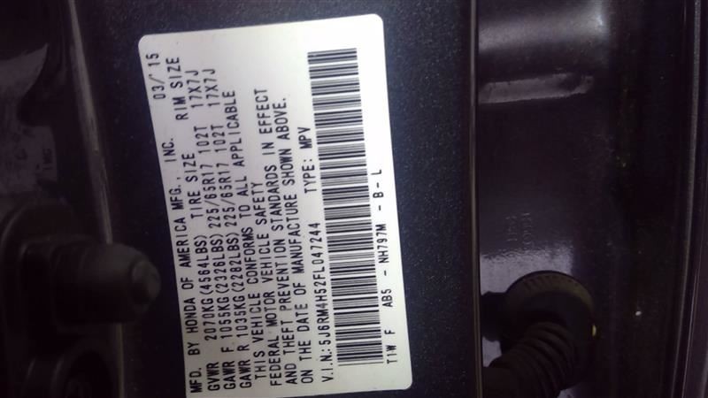 Transfer Case Automatic Transmission US Built Fits 15-16 CR-V 10831615
