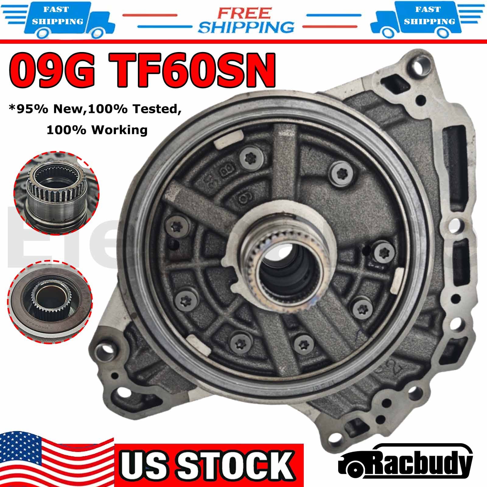 09G TF-60SN TF60SN 6-Speed Auto Transmission Oil Pump for 06-13 VW Tiguan Pssat