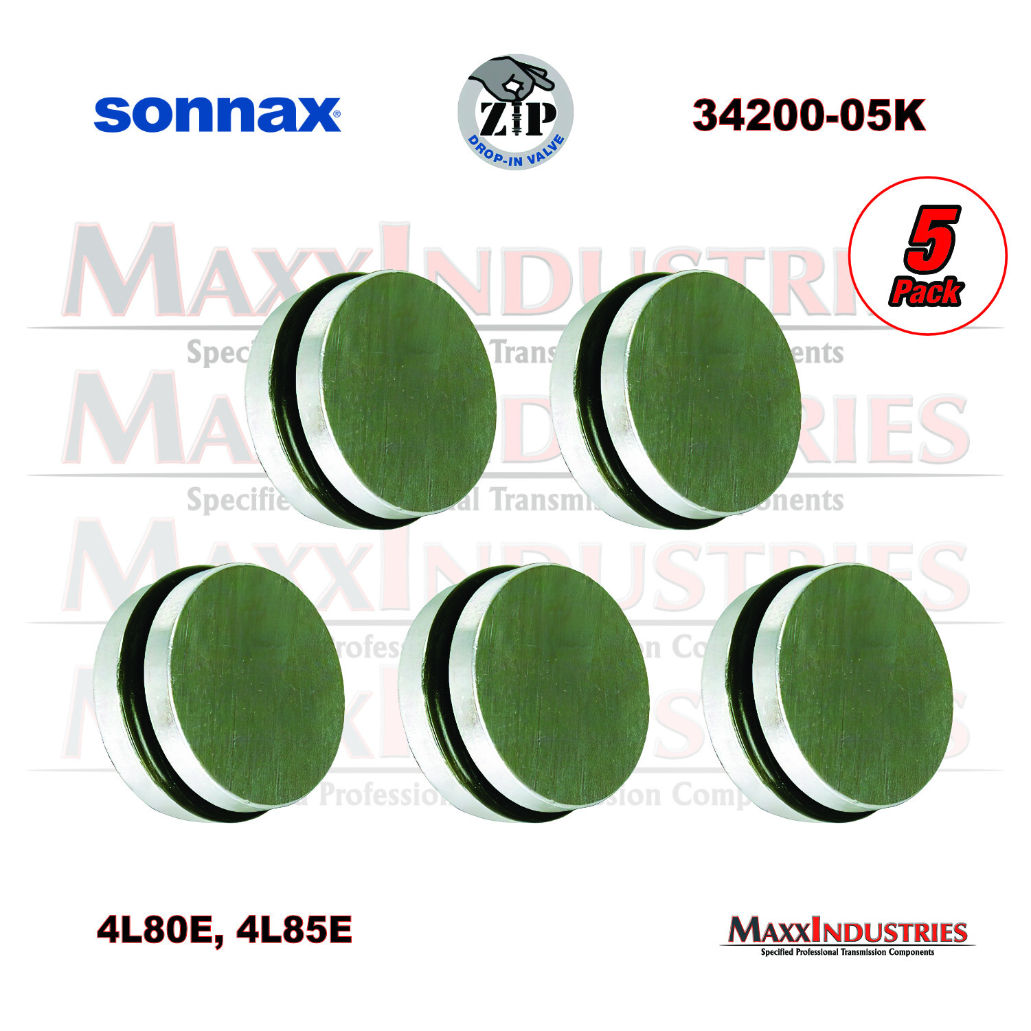 Sonnax 34200-05K Transmission End Plug .625″ Diameter for Torque Converter