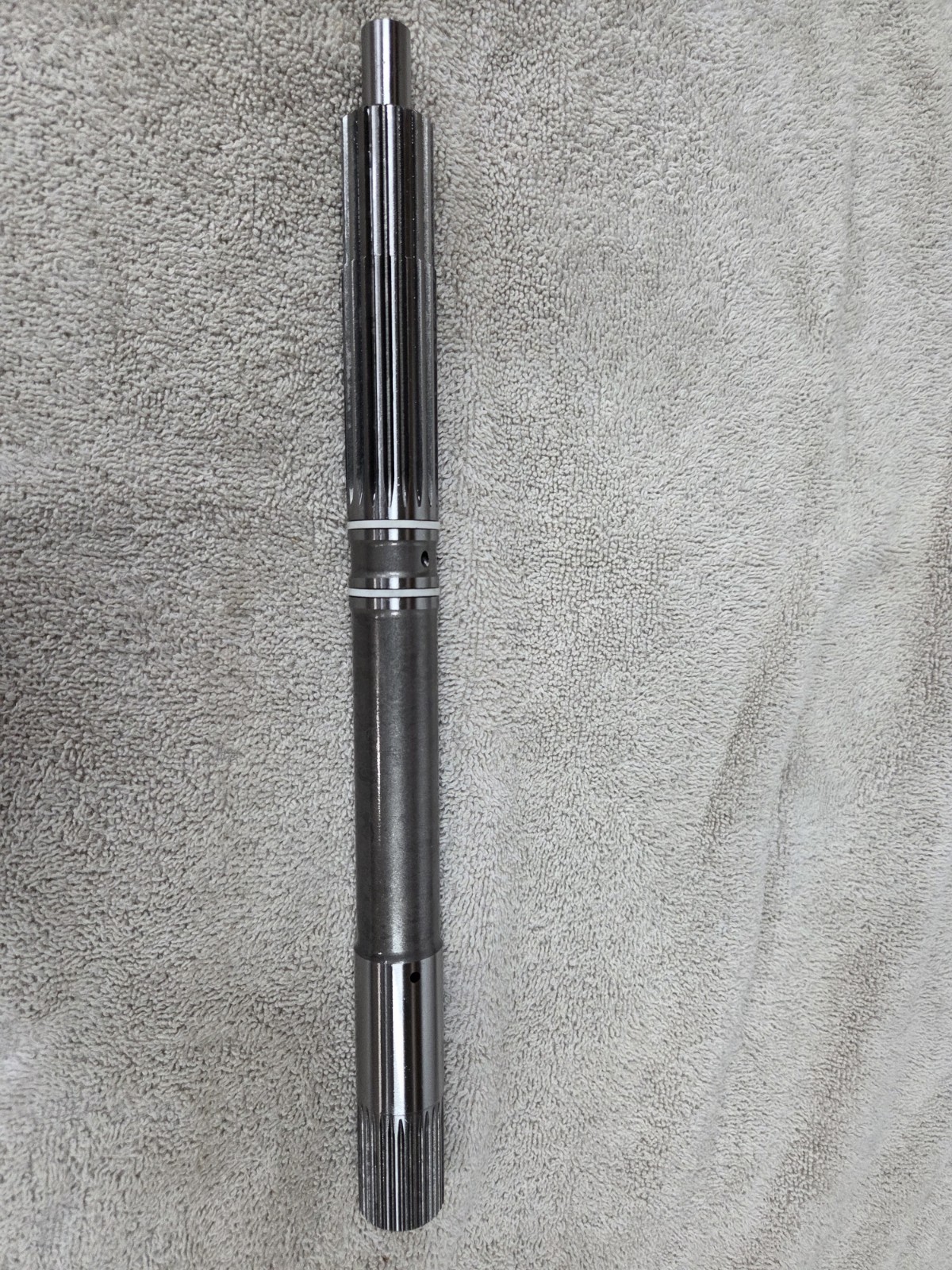 New Chevrolet Powerglide Transmission Input Shaft, Turbo Spline, 4340 Steel