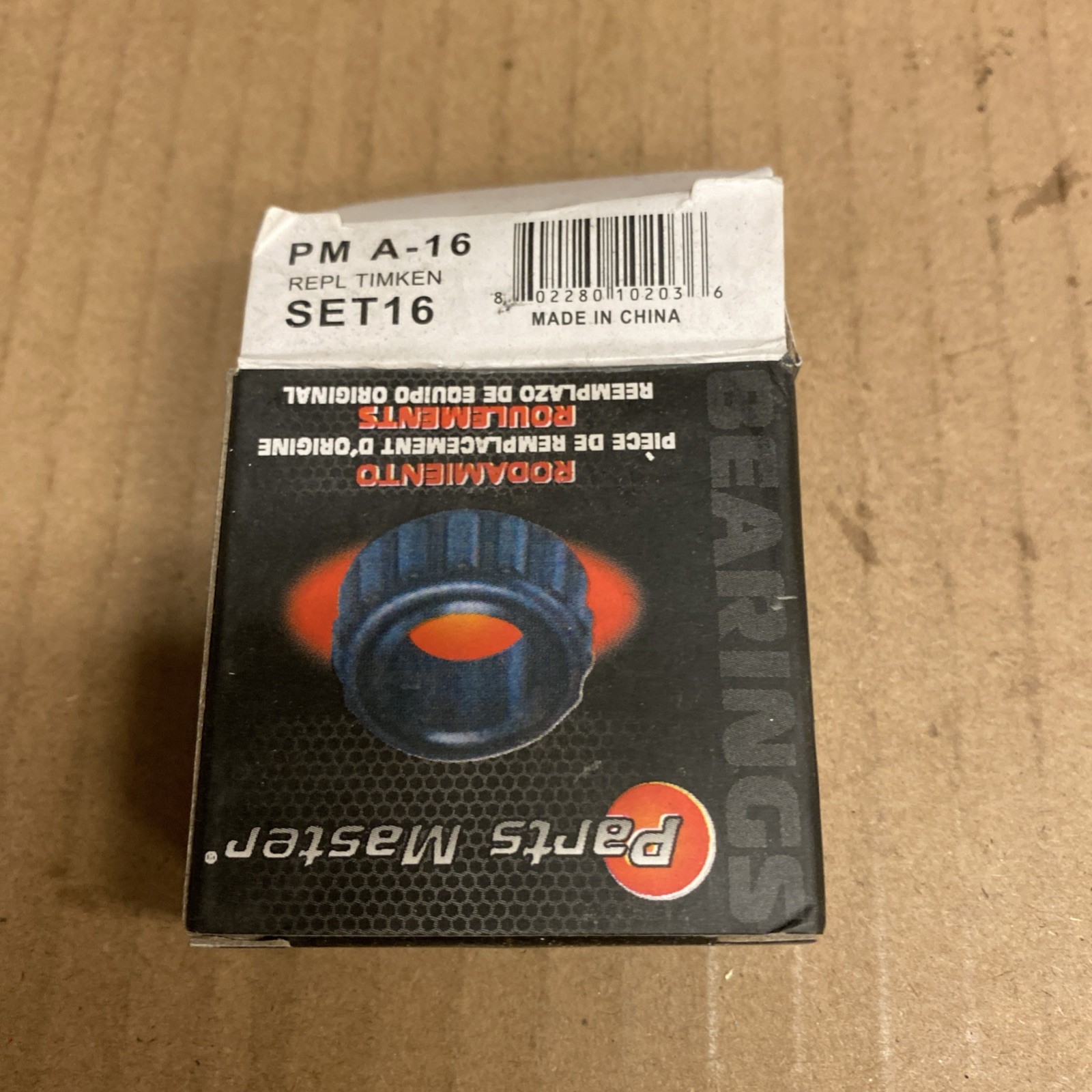Parts Master PM A-16/SET16 Wheel Bearing! 73-05 Chevy, Mopar, Ford, Etc See Desc
