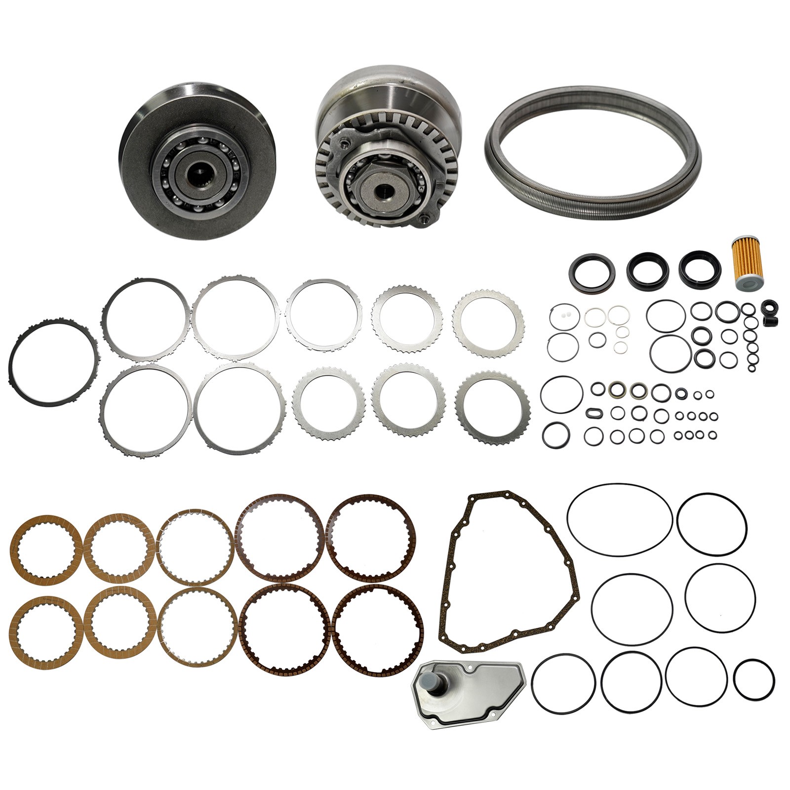 Transmission Master Rebuild Kit & Pulley Set w/ Belt Chain 30T for Nissan Sentra