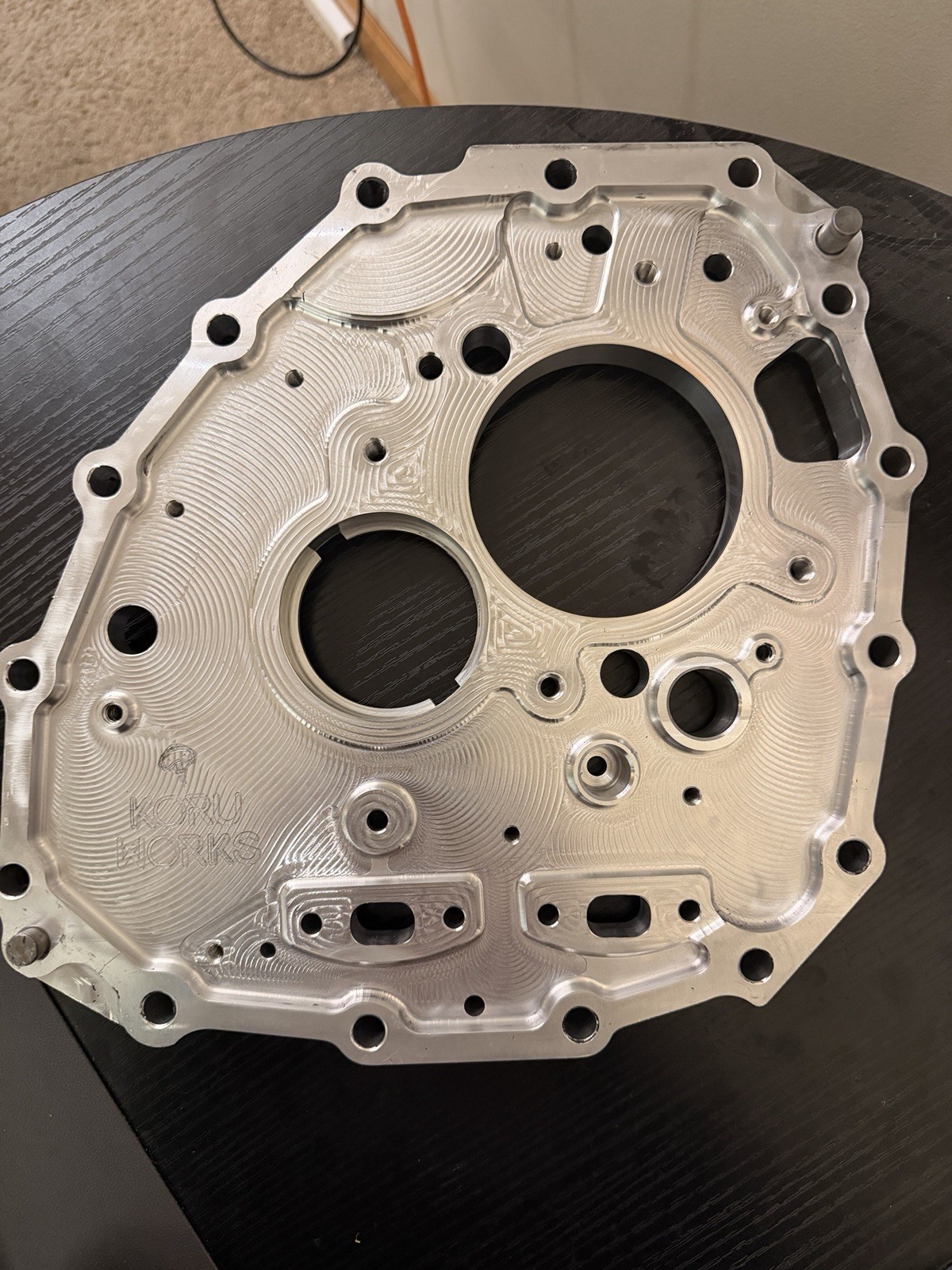 Koru Works Billet GR6 Mid Plate – Nissan R35 GT-R Transmission