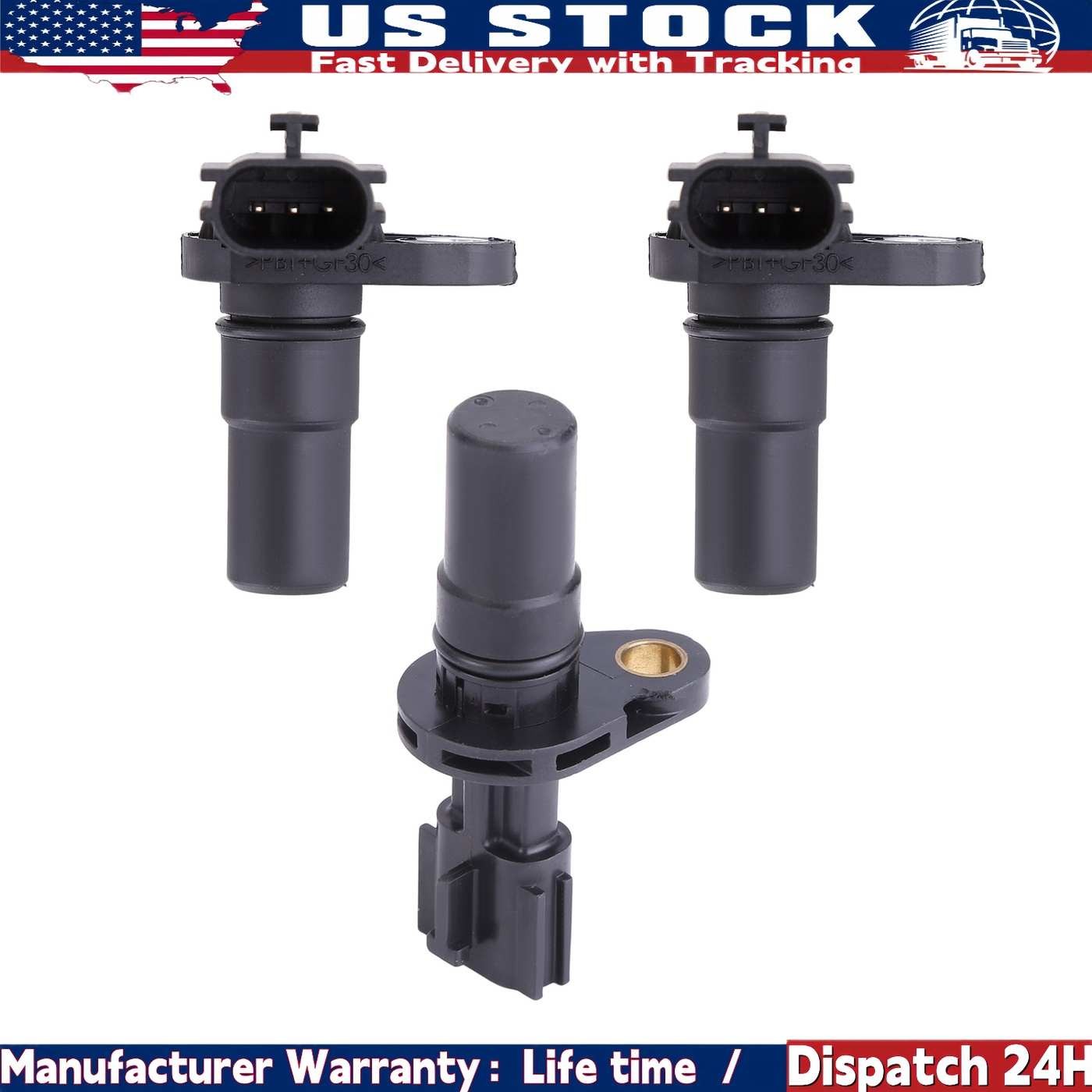 3Pcs Transmission Speed Sensor Replacement For Nissan Quest 2011 2012-2016 3.5L✅
